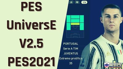 PESUniverse 2.5 для PES 2021 PC